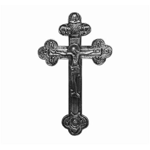 Eastern Orthodox Silver Crucifix – Monarch Resources